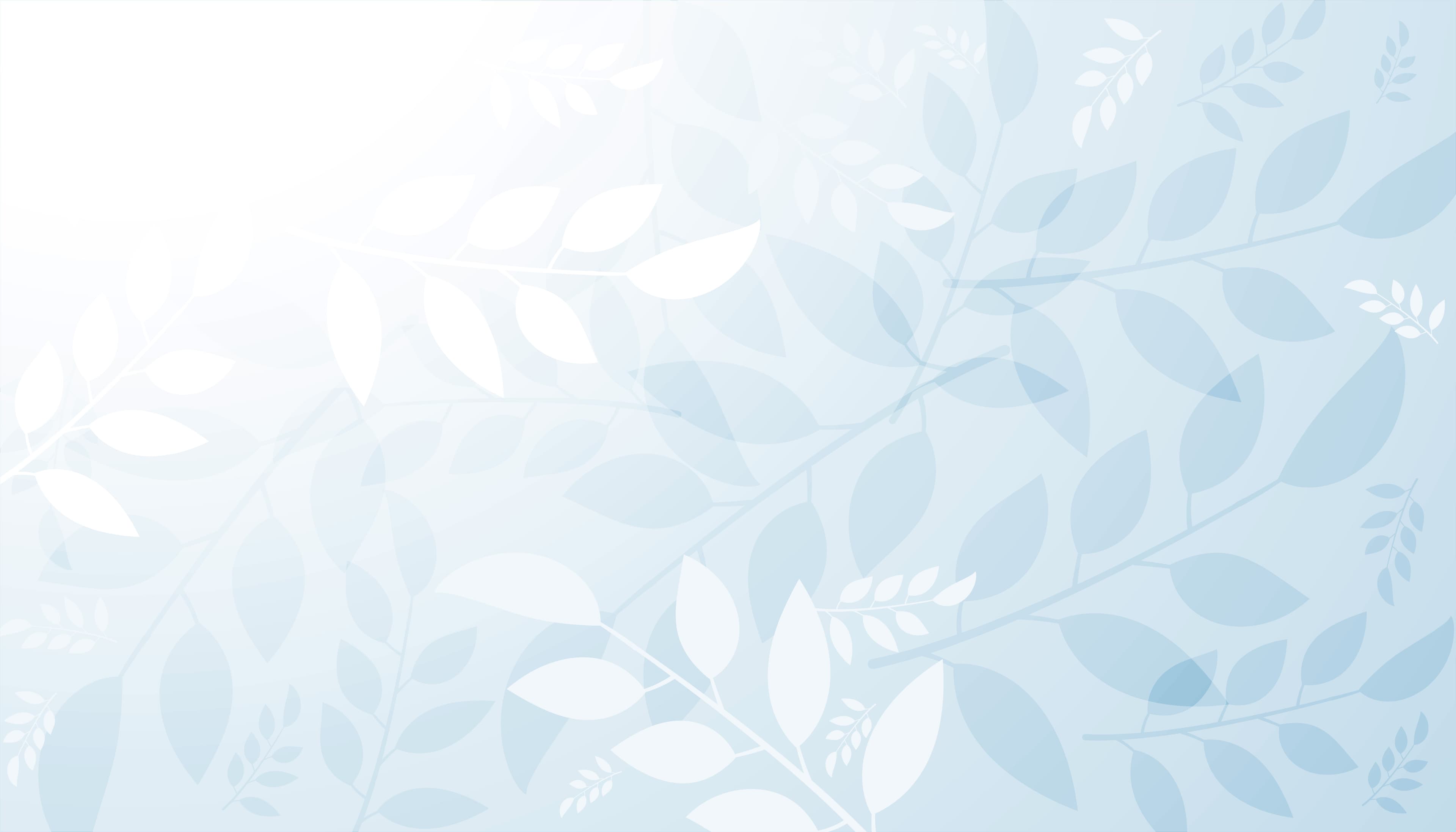 Botanical leaves background